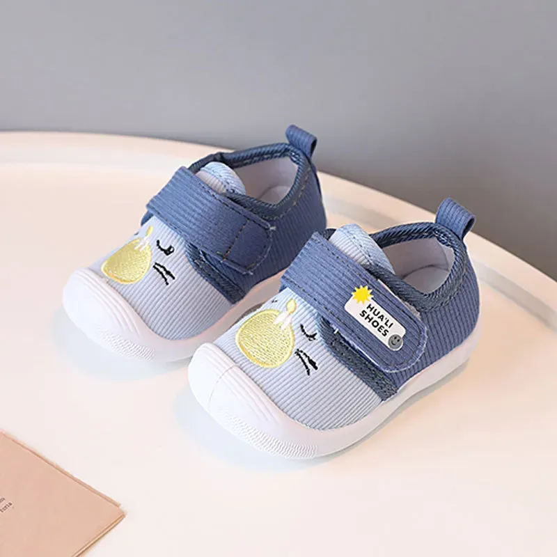 Infant 0-3 Years Old Baby First Walkers Spring Autumn Sneakers Toddler Anti Kicking Non-slip Soft Sole Squeaky Casual_desvips.com