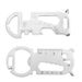 Multifunctional Outdoor Portable Multi-Shaped Keychain Bottle Opener Camping Stainless Steel Creative Tool Card_desvips.com