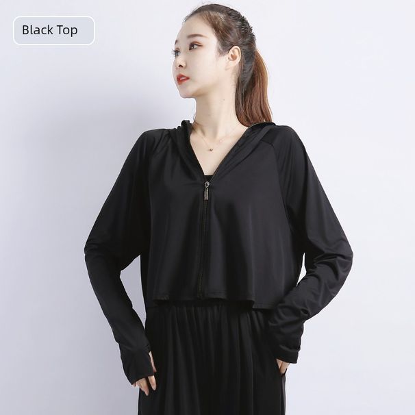 Anti-UV Women's 2022 New Summer UV Thin Sun-Protection Shirt Ice Silk Breathable Sun Protection Clothing UPF50 +_desvips.com