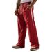 2025 Autumn New Track Men's Loose Casual Wide Leg Trendy Splicing Breathable American Sports Pants_desvips.com
