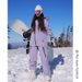 Unisex Dopamine Ski Suit Set – Waterproof Snowboarding Jacket & Pants With Fleece Lining For All-Mountain Performance_desvips.com