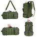 Capacity Outdoor Lure Checked Backpack Double Shoulder Fishing Rod Insert Travel Bag_desvips.com