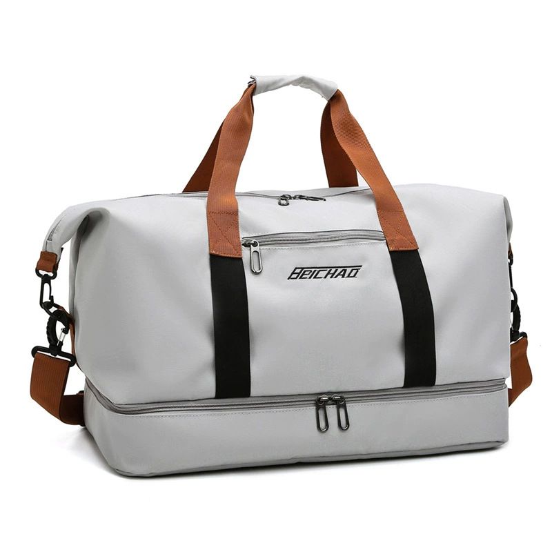 New Large-Capacity Stylish Gym And Travel Bag Independent Shoe Compartment Comfortable And Breathable, Travel With Ease_desvips.com