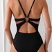 Hot-selling One-piece Swimsuit For Women, Sexy European And American Style, Cutout Bikini Swimsuit, Slim Fit, Perfect For Beach Vacations._desvips.com