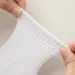 10pairs HLHYX Men's Cotton Deodorant Winter Towel Bottom With Mid-tube White Stockings Thickened Sports Basketball Socks_desvips.com