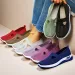 Summer Breathable Non-slip Soft Sole Shoe Women's Casual Middle-aged And Elderly Walking Flat Shoes Fo Women_desvips.com