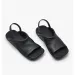French Style Simple Versatile Sandal Lazy Vacation Casual Wide Roman Strap Flat Soft Sole Sandals For Women Summer_desvips.com