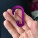 Multi Colored Aluminum Alloy Steel Wire No.5 Outdoor Gourd Shaped Hiking Backpack Kettle Hanging Flattened Spring Buckle_desvips.com
