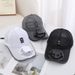 Solar Powered Rechargeable Fan Baseball For Men 2025 New Women's Spring Summer Sun Protection Visor Duckbill Cap_desvips.com