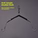 Anti-Tangle Subline Double Finished Forked Rig Hook Wild Bottom Fishing Grass Carp Bluefish Catfish Big Fish_desvips.com