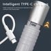 Cross-Border Portable Rechargeable Outdoor Multi-Function Long-Range Ing Flashlight COB Large Floodlight Work Side_desvips.com