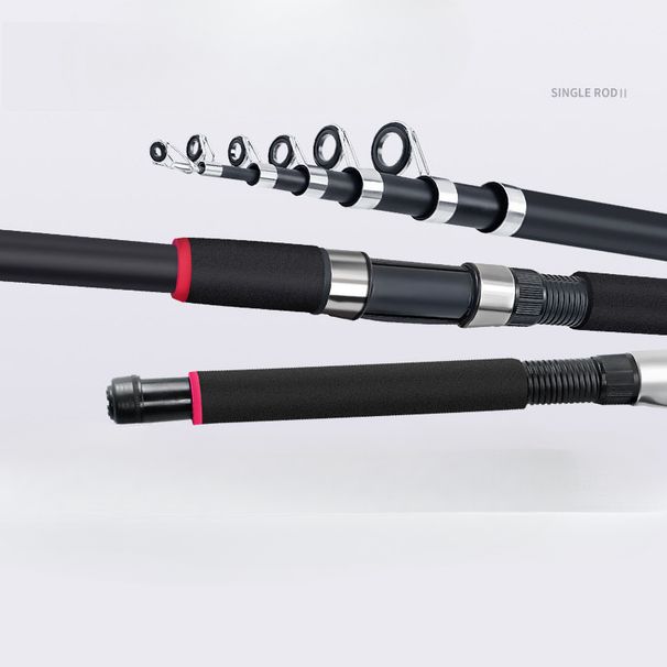Ultra-hard Long-range Sea Big Catches, Single Rod Fishing Gear Set For And Bighead Carp_desvips.com