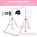 Expandable Gymnastics Bar For Kids - Height Adjustable Junior Training Bar For Home, Folding Gymnastic Horizontal Bars Equipment Pink_desvips.com