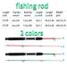 Fishing Rods Fiberglass Lure Rod Straight Handle Fishing Rod Long Distance Casting Fishing Rod Fishing Gear Set_desvips.com