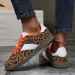 Leopard Print Women Outdoor Classic Retro Trainers Walking Sneakers Fashion Free Shipping New Lace Up Non-Slip Casual_desvips.com