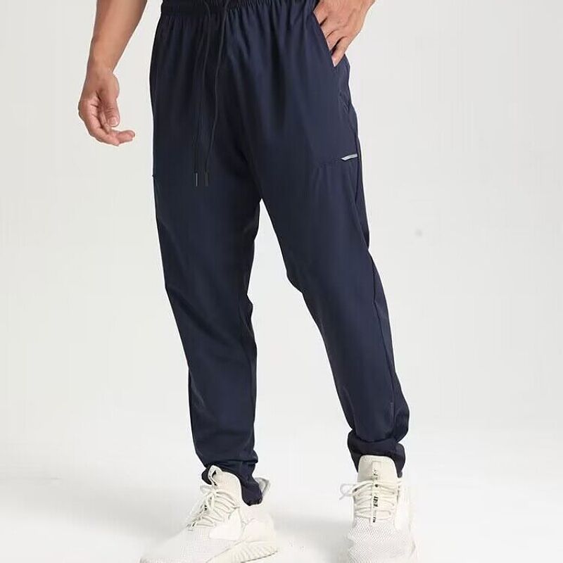 Men's Clothing Sports Trousers Thin Loose Casual Trousers Running Fitness Training Outdoor Quick-Drying Trousers_desvips.com