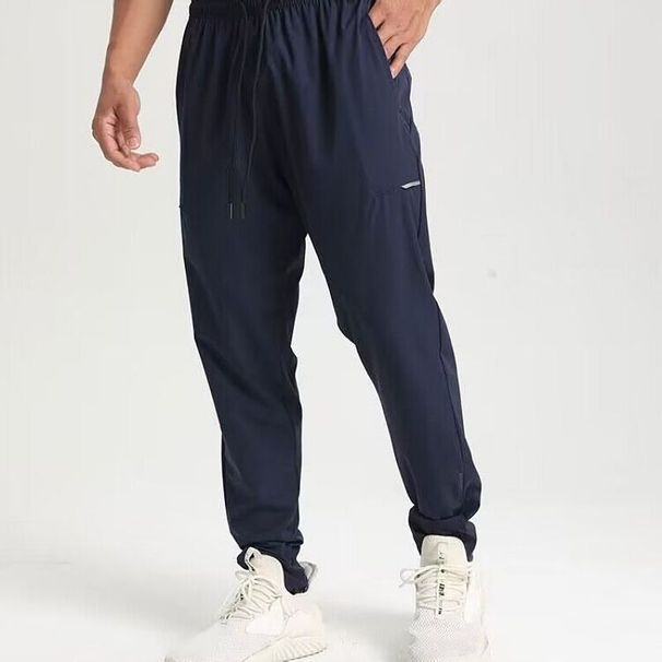 Men's Clothing Sports Trousers Thin Loose Casual Trousers Running Fitness Training Outdoor Quick-Drying Trousers_desvips.com