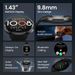 HAYLOU Solar Lite 2 Smartwatch 1.43'' AMOLED Display 24h Health Monitoring 150+ Sports Modes Voice Calling Smart Watch_desvips.com