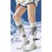 Boneless Ski Men Winter Outdoor Sports Mountaineering Wool Long Tube Women Thickened Warm Cold-proof Compression Socks_desvips.com