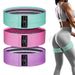 Squat Hip Lift Butt Workout Anti-Slip Fitness Loop Elastic Set Yoga Resistance Band_desvips.com
