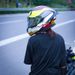 Orz Motorcycle Helmet For Men And Women, Summer Full Length Motorcycle Helmet, All Season Large Rear Wing_desvips.com