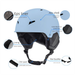 New Ski Adult Children Outdoor Sports Unisex Skiing Snowboarding Helmet Safety Cap_desvips.com