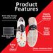 Premium Silicone Shoe Covers High Grip Foot Protection For Men And Women Anti Slip Sports Shoe Lace Fixing Training_desvips.com
