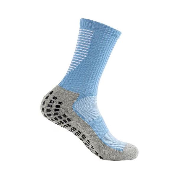 Soccer Socks Adult Thickened Towel Bottom Glued Football Socks Men's Non Slip Wear Resistant Mid Tube Sweat Absorbent Breathable Bottom Sports Socks_desvips.com