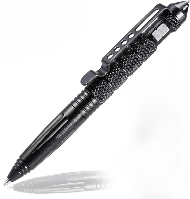 Miitary Tactica Professiona Sef Defense Pen, Emergency Gass Breaker Pen - Tungsten Stee, Writing Too With 6_desvips.com