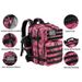 LHl 35L Tactical Gym Backpack Tie-dye Waterproof Outdoor Hiking Camping Back Pack Travel Sports Workout Bag With Bottle_desvips.com