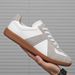 And Women's 2025 Spring New German Army Training Men's Shoes White Sneakers Fashion Versatile Lightweight Casual_desvips.com