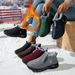 Women's Cozy Fleece-Lined Winter Boots - Slip-On Casual Shoes With Non-Slip Rubber Sole For Indoor & Outdoor Comfort_desvips.com
