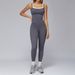 Bold Show Nude Yoga Tight High Waist Quick-Dry Casual Fitness Outfit Outdoor Sports Running Set For Women 3092_desvips.com
