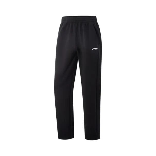 Li-Ning Men's Training Knitted Pants Comfortable Soft Adjustable Waist Zipper Pockets LiNing Fitness Sports Sweatpants_desvips.com