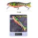 1 Pcs Plastic Multi-Segment Lure 11cm 17g Plastic Slow-Sinking Wobbling Bio-Mimetic Lure Saltwater Fishing Gear Lures_desvips.com