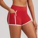 Pad 2PCS Yoga Set Sports Bras V-Neck Halter Pocket Fitness Workout Running Leggings Gym Woman Active Wear Clothing XP26_desvips.com