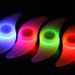 Bicycle lights night safety warning lights Riding equipment willow leaf hot wheels mountain bike power color spoke lights_desvips.com