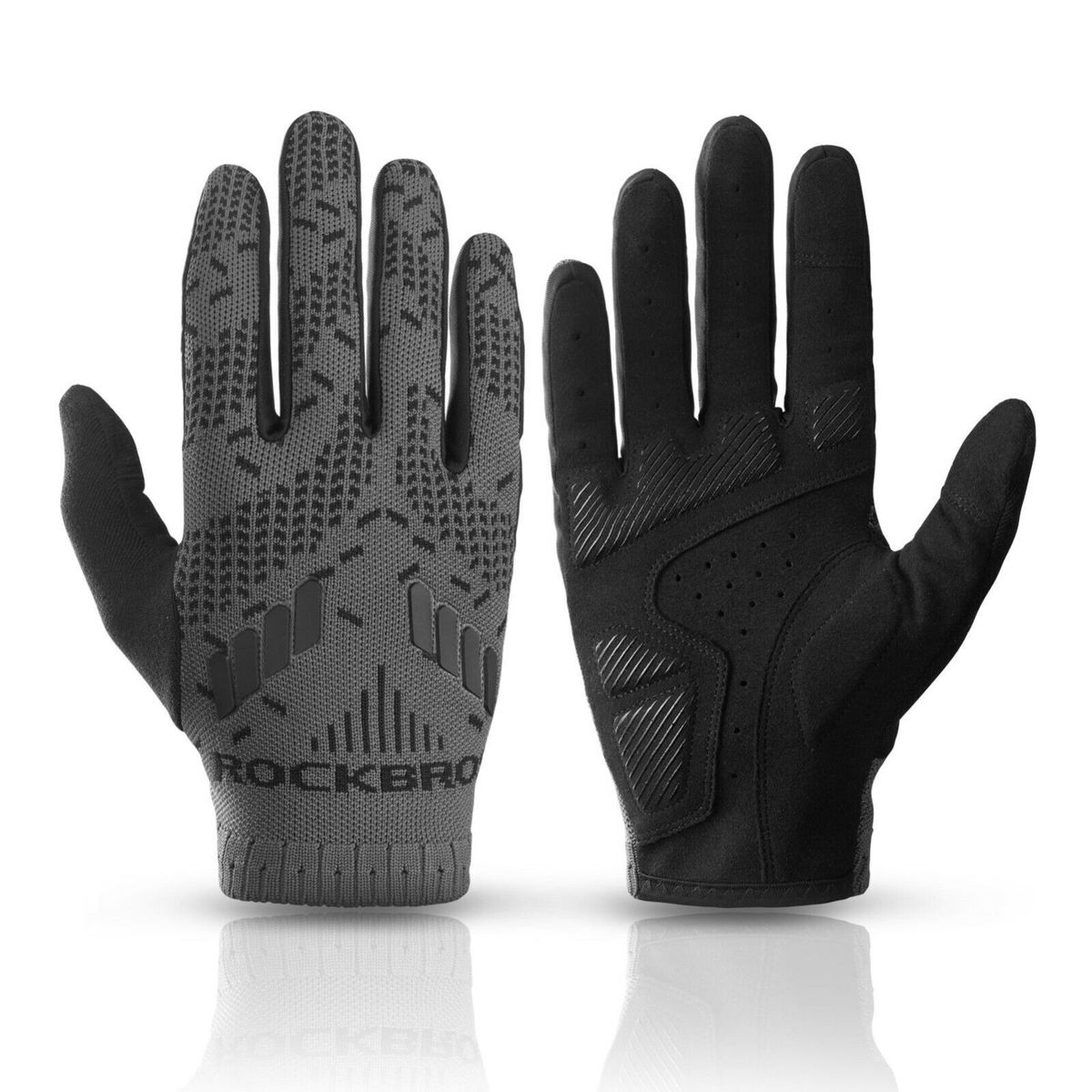 ROCKBROS Fahrradhandschuhe Herren Damen Atmungsaktive Handschuhe Radfahren M-2XL_desvips.com