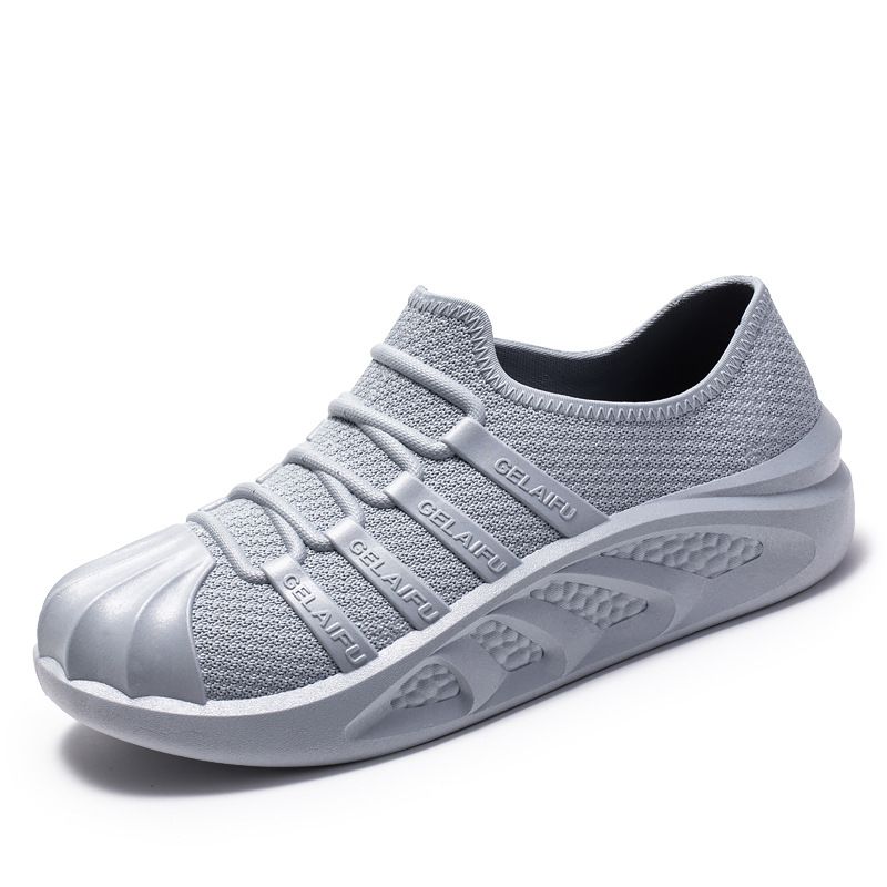 PVC Waterproof Velvet Removable Dual-purpose Men's Bag Heel Thermal Cotton Shoes Sports Platform Fashion Water Boots Work Rubber Shoes_desvips.com