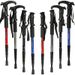 Ultra Light And Short Trekking Pole Outdoor Telescopic Folding Cane Hiking Crutch Stick Walking Equipment_desvips.com