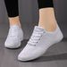 852 Breathable Mesh Aerobics Women Lightweight Cheerleading Sneakers Non‑slip Sole Youth Girls Dancing Training Shoes_desvips.com