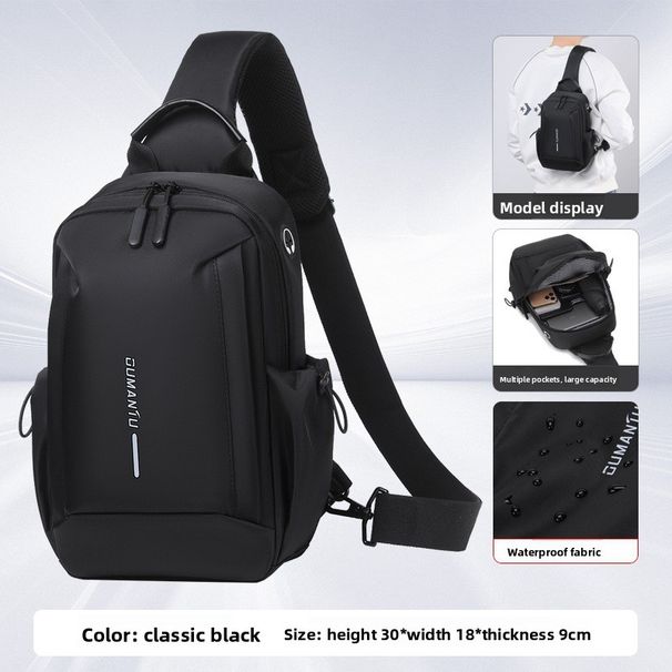Men's Fashion Travel Women's Crossbody Trendy High-end Casual Shoulder Commuting Lightweight Chest Bag_desvips.com