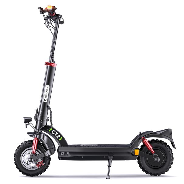 isinwheel GT2(ABE) Adult Electric Scooter 500W 48V15Ah Battery E-Scooter 10Inch Off Road Pneumatic Foldable Electric Scooter_desvips.com