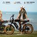 URLIFE T2 Electric Bicycle 500W 48V15.6AH Lithium Battery All-terrain Electric Bike 20 Fat Inch Tires Urban Commuting E-Bike_desvips.com