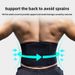 All Season Breathable And Warm Diving Material Waist Support Belt For Sports, Weightlifting, Squats, And Fitness._desvips.com