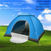 Premium Tent Outdoor Single Double Four-Person Portable Automatic Quick Open Camping Sun Protection_desvips.com