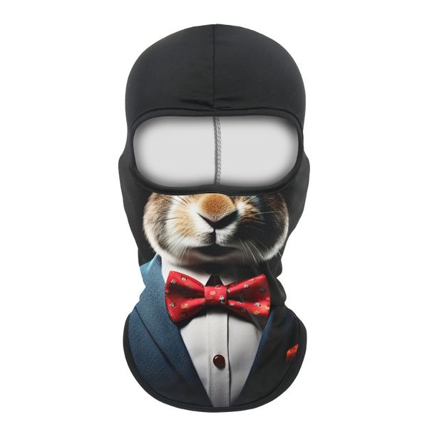 Outdoor Face Mask, Breathable Three-dimensional Digital Print Sports Hood, Suitable For All Seasons, Sun Protection And Windproof_desvips.com