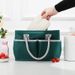 Large Capacity Insulated Lunch Bag For Women Multi Pocket Thermal Tote With Handles Stylish Korean Design Food Carrier For Office School_desvips.com