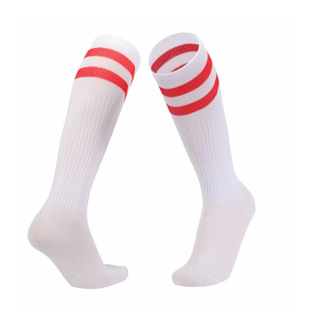 Premium Two Stripe Sports Socks Over The Knee Length For Adults And Children Men's And Women's For Spring Summer Autumn And Winter Thick_desvips.com