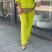Women's Clothing loose large size casual round neck top shirt straight pants suit_desvips.com